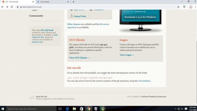 How to Install and Configure GIT on Window10 смотреть онлайн