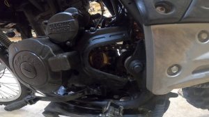 Доработка крышки защиты ведущей цепи на Racer Ranger Rc250-gy8a.