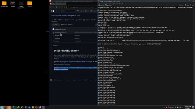 Arch Discord Autoupdater смотреть онлайн
