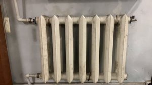 Как промыть чугунную батарею!