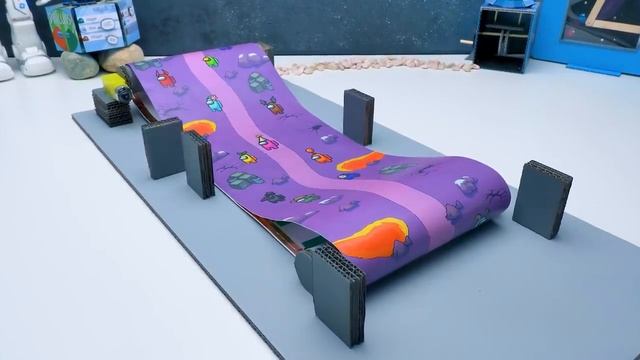 El juego de cartón Among Us смотреть онлайн