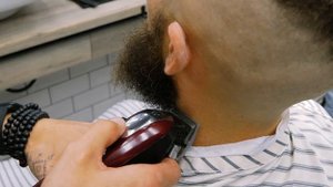 Викинг в Барбершопе/ причёска + борода