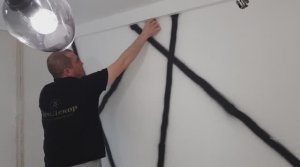 #4 Оригинальный способ! Декоративная штукатурка_Расшивка_Геометрия