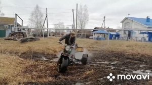 Покатушки на трицикле