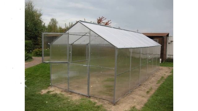 Теплица из оцинк.трубы «Дельта»4м (Воля) + поликарбонат обзор твп010 производитель Воля (Россия) смотреть онлайн