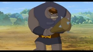 Три богатыря сражаются против стеклянных огров ((наоборот)+ standing here i realize)