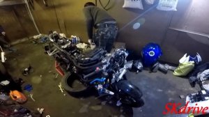 Воспоминание, ремонт suzuki gsxr 750 Часть 1. SKdrive