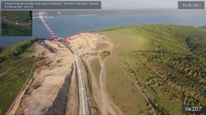 Строительство автодороги М12 "Москва-Казань", 8 этап, инофографика