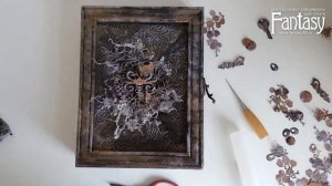 DIY Ключница своими руками Мастер-класс Mixed media Tutorial