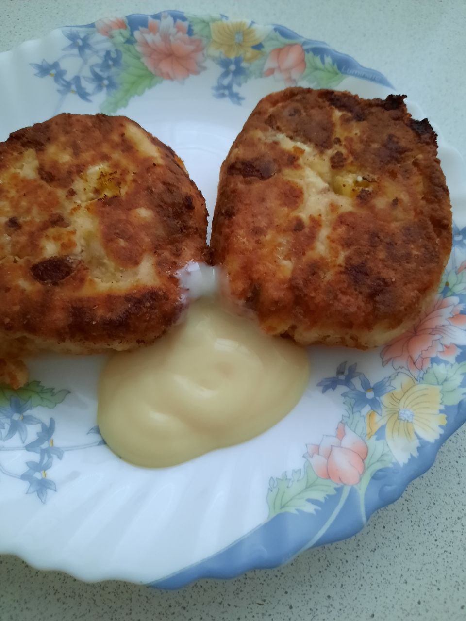 Новогодние сырники с мандаринами и шоколадом