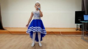 Бареева Аделина, 8 лет - "Волшебная мечта", Николь Короли, слова и музыка Алексея Ольханского