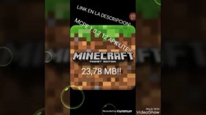 MINECRAFT PE 1.0.3.12 APK LITE!! 23.78 MB!