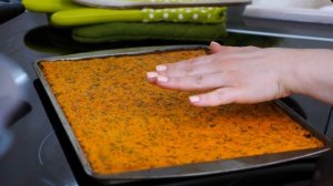 Морковный Рулет с Сырной Начинкой