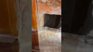 Чистка печи обложенной плиткой
