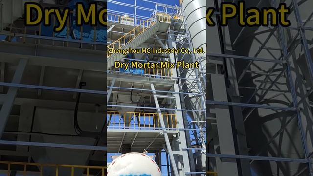 Dry Mixer Mortar Machine Blending Line Tile Adhesive Machine