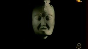 Заставка телекомпании Вид  с  логотипами ОРТ и Интера,