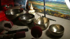 ПОЮЩИЕ ЧАШИ набор чаш 23  17 и 12 см