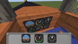 Как управлять самолётом в IMMERSIVE VEHICLES в майнкрафте? Гид.