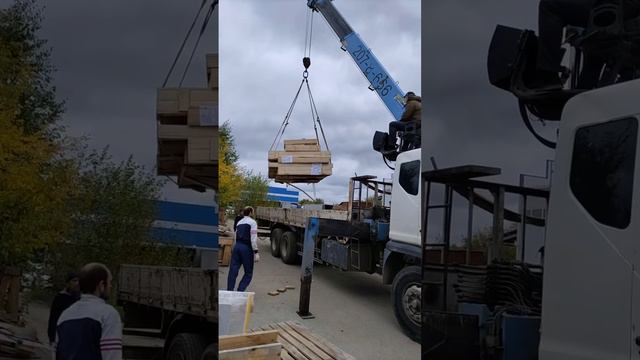 Мы загружаем машину для работы в 📍природном комплексе «Харбейский»