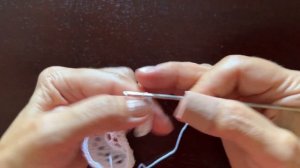 Как связать крючком колокольчик на елку - #12