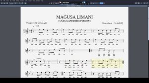 MAĞUSA LİMANI - TUĞÇE KANDEMİR  (YORUMU) NOTA