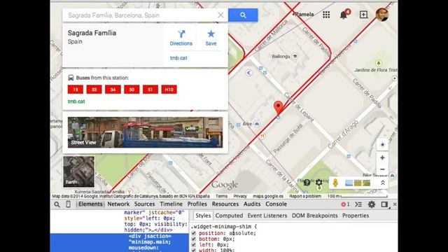 HTML5 and CSS3 Tutorial - CSS in the wild: Google Maps Верстка