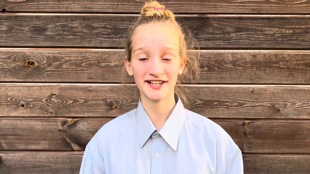 Песня из мюзикла "Золушка". Вокал a cappella, Марина Мустецова, 12 лет