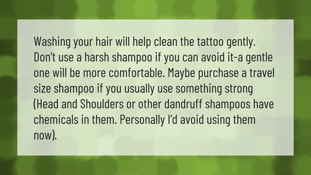 How long after a tattoo can you shower normally? смотреть онлайн
