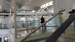Пекин.скетч. Столичный аэропорт терминал 2 - часть 1