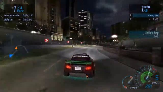 Need For Speed Underground - Mazda Miata MX-5 vs Nissan Sentra смотреть онлайн