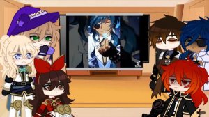🍃Genshin Impact Reacts To Venti ||1/2|| Zhongven🍁