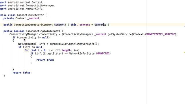 Android Check internet Connection смотреть онлайн
