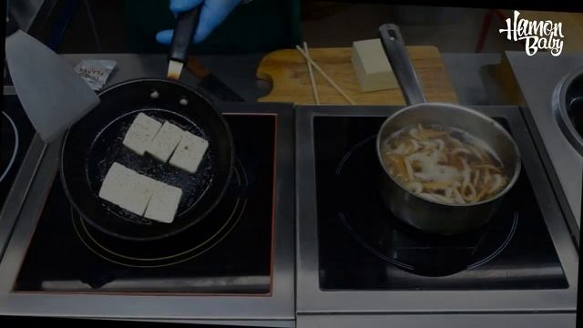 Как приготовить суп Удон Катсу с сыром тофу / How to make katsu udon with tofu