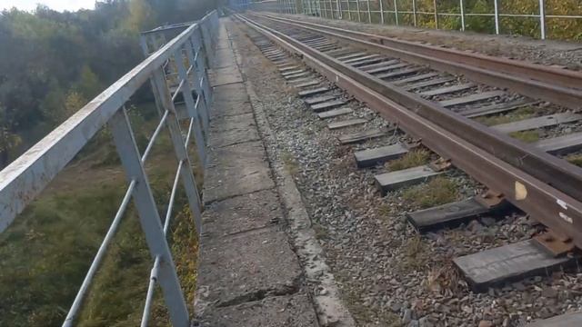 Заброшенная железнодорожная ветка на завод Брянский Арсенал в Брянске смотреть онлайн