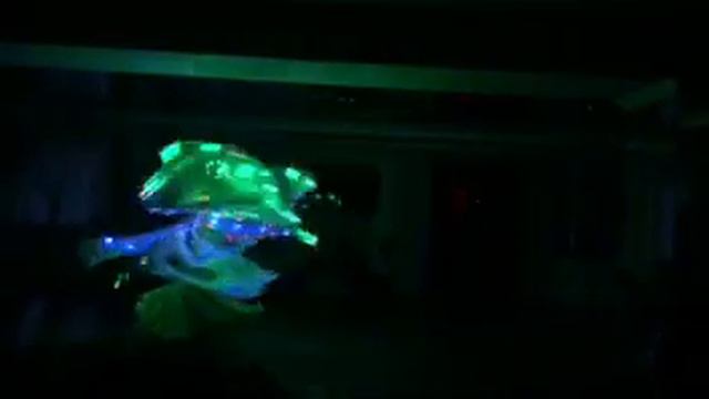 Светодиодное шоу "Космический мир", дуэт Выборных Мария и Грудакова Ольга