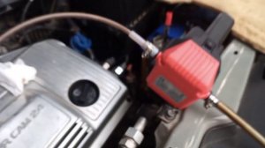 Lexus RX 300. Замена масла с откачкой насосом.