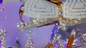 Что Куда Как полная сборка люстры Буше колечки гвоздики бусы шарики лепестки!