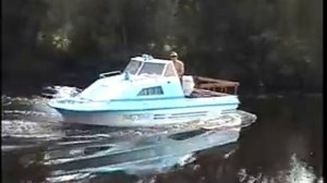 Катер Орлан водомет разворот