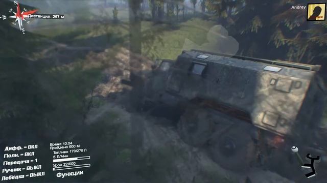 Spintires 2014 Прохождение карты Малиновка часть 1