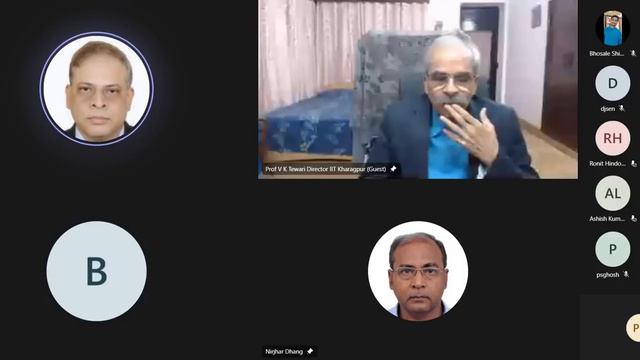 IIT Kharagpur Director got Angry during Online Session | Covid situation | Campus Lockdown 2022