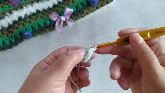НОВОГОДНЕЕ ПЛАТЬЕ "ЁЛОЧКА", связанное за ТРИ дня крючком.