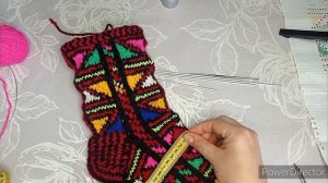 Вяжем высокие джурабы. Заключительная часть