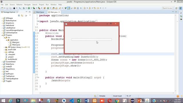 #24 JavaFX Tutorial | ProgressBar in JavaFX смотреть онлайн