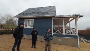 Отзыв о каркасной бане в Ленинградской области 'КП Грузино парк'