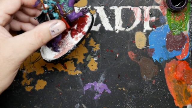 Blood & Gore - A simple guide for model painting effects with everyday painting products and tools.