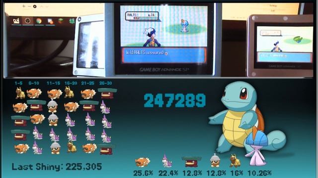 [LIVE!] Shiny Ralts after 247,289 encounters (31 phases)! Longest Shiny Hunt on YouTube! смотреть онлайн