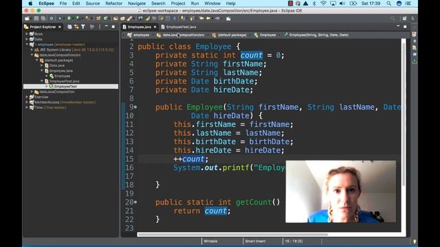 8) Java Garbage Collection and using static fields | Java with Ali