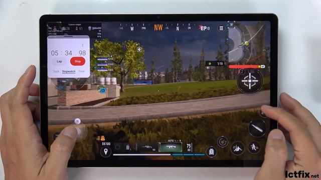 Samsung Galaxy Tab S9 FE Plus Call of Duty Warzone Mobile Gaming test | Exynos 1380, 90Hz Display смотреть онлайн