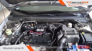 ГБО на Mitsubishi Lancer IX 1.6 98HP. Газ на Митсубиси Лансер (STAG Польша)