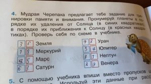 Окружающий мир 4 кл Рабочая тетрадь ч.1/Плешаков/ Мир глазами астронома/11.09.22
